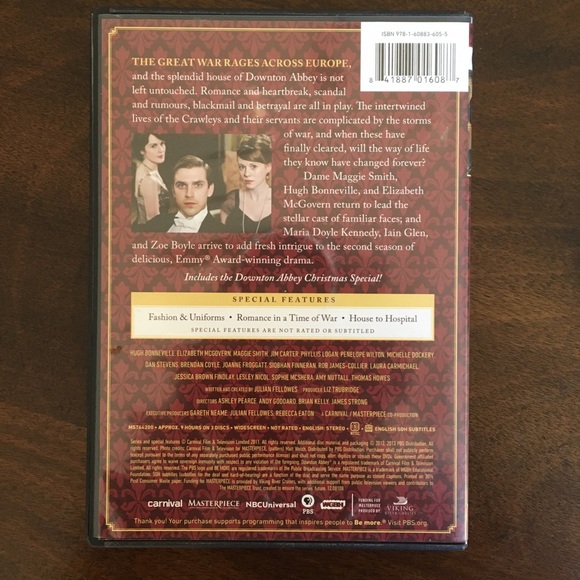 “Downton Abbey” Season 2 DVD Collection - Picture 2 of 3